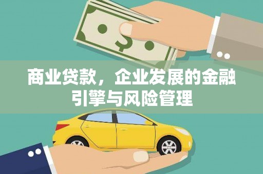 平顶山商业贷款，企业发展的金融引擎与风险管理
