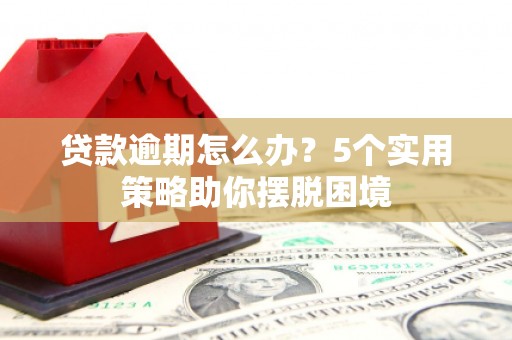 平顶山贷款逾期怎么办？5个实用策略助你摆脱困境