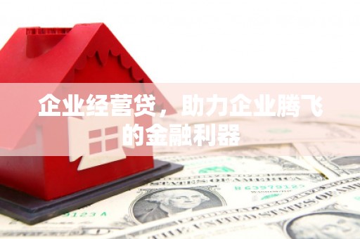 平顶山企业经营贷，助力企业腾飞的金融利器