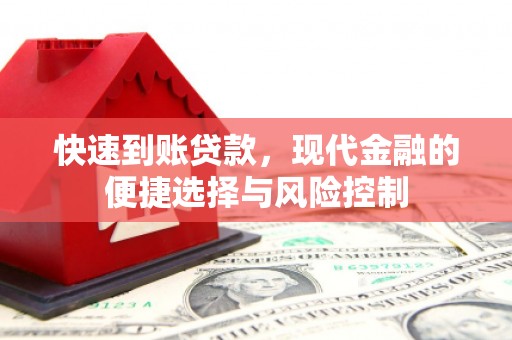 平顶山快速到账贷款，现代金融的便捷选择与风险控制