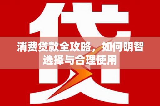 平顶山消费贷款全攻略，如何明智选择与合理使用