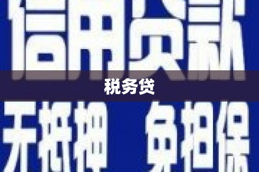 平顶山税务贷