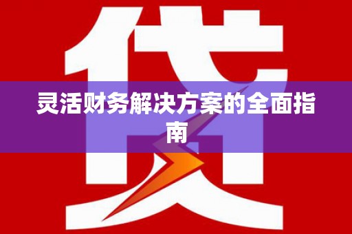 平顶山灵活财务解决方案的全面指南