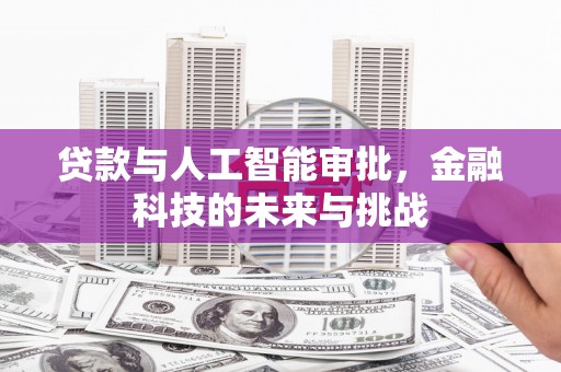 平顶山贷款与人工智能审批，金融科技的未来与挑战