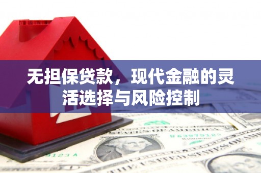 平顶山无担保贷款，现代金融的灵活选择与风险控制