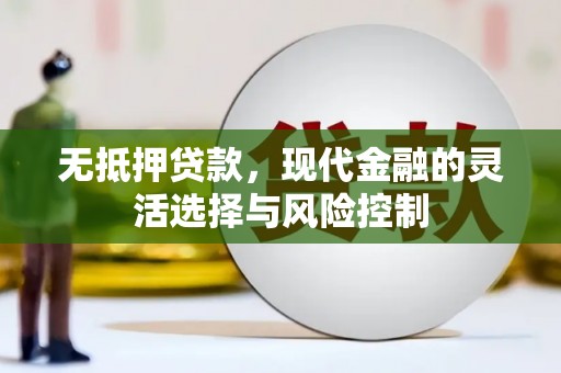 平顶山无抵押贷款，现代金融的灵活选择与风险控制