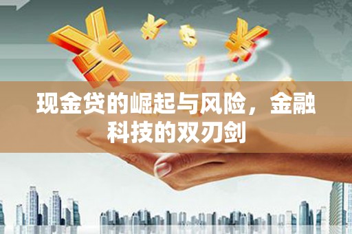 平顶山现金贷的崛起与风险，金融科技的双刃剑
