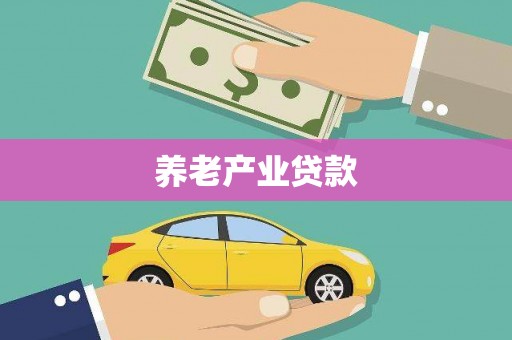 平顶山养老产业贷款