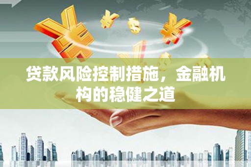 平顶山贷款风险控制措施，金融机构的稳健之道
