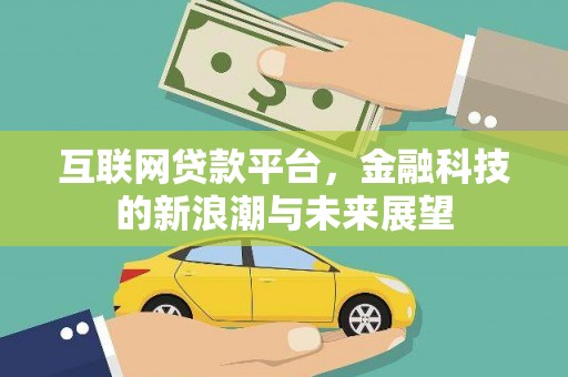 平顶山互联网贷款平台，金融科技的新浪潮与未来展望