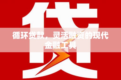 平顶山循环贷款，灵活融资的现代金融工具
