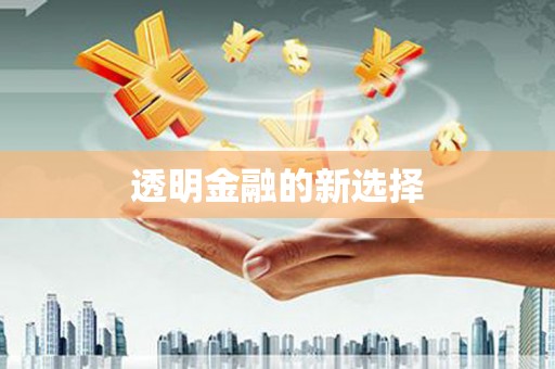 平顶山透明金融的新选择
